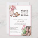 Pesquisar por western boots bridal shower convites Botas de vaqueira