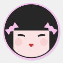 Pesquisar por boneca kokeshi adesivos Rosa