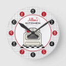 Pesquisar por vermelho e preto relogios de parede For her