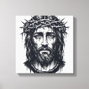 Pesquisar por espinhas impressão de canvas Cristianismo