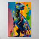 Pesquisar por ilustração do dinossauro pôsteres T rex