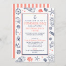 Pesquisar por coral e azul convites Clássico