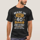 Pesquisar por feito em 1983 camisetas Anos