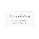 Pesquisar por feliz natal etiquetas endereco retorno Verde e branco