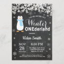 Pesquisar por pinguim menina convites Onederland do inverno