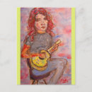 Pesquisar por ukulele cartoes postais Cordas