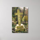 Pesquisar por cemitério impressão de canvas Cruz