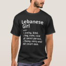 Pesquisar por libanês camisetas Menina