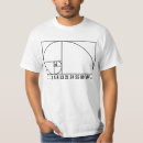 Pesquisar por espiral de fibonacci camisetas Relação ouro