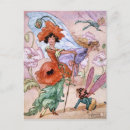 Pesquisar por fadas do vintage cartoes postais Flores