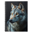 Pesquisar por arte do lobo cadernos de notas Animal
