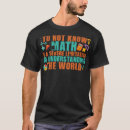 Pesquisar por arte matemática camisetas Álgebra