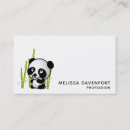 Pesquisar por urso panda cartao de visita Vida selvagem