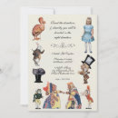 Pesquisar por vintage alice convites Elegante