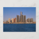 Pesquisar por skyline detroit cartoes postais Dia