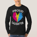 Pesquisar por pansexual orgulhoso camisetas Filha
