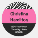 Pesquisar por de endereço do remetente adesivos Rosa