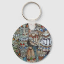 Pesquisar por máscara africana chaveiros Africano