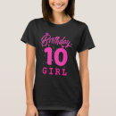 Pesquisar por festa de aniversário 10 camisetas Meninas