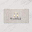Pesquisar por fone ouvido de cartao de visita Djs