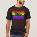 Pesquisar por orgulho gay internacional camisetas Menorah