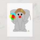 Pesquisar por desenho elefante cartoes postais Personagem