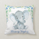 Pesquisar por elefante do azul bebê almofadas For kids