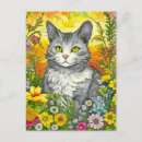 Pesquisar por animais bonitos cartoes postais Gato