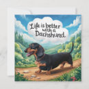 Pesquisar por aventais cartoes De nota de dachshund