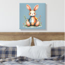 Pesquisar por coelhos coelho animais impressão de canvas For her
