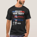 Pesquisar por partido da pizza camisetas Eleição