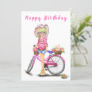 Pesquisar por gato na bicicleta cartoes Rosa