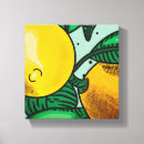 Pesquisar por fruta do limão impressão de canvas Amarelo