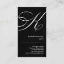 Pesquisar por letra k cartao de visita Profissional