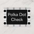 Pesquisar por bolinhas preto e branco para negocios cartao de visita Profissional