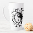 Pesquisar por yin yang canecas Preto e branco