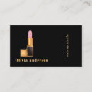 Pesquisar por lipstick cartao de visita Ouro