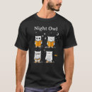 Pesquisar por coruja noite camisetas Engraçado