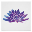 Pesquisar por flor lotus azul artes pôsteres Roxo