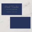 Pesquisar por voucher cartao de visita Elegante