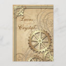 Pesquisar por steampunk casamento convites Ouro