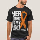 Pesquisar por leucemia camisetas Fita laranja