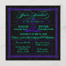 Pesquisar por verde roxo casamento convites Vintage