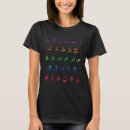 Pesquisar por letra alfabeto camisetas Aprendizagem