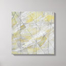Pesquisar por pintura abstrata geométrica impressão de canvas Amarelo