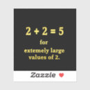 Pesquisar por matemática engraçada adesivos Humor