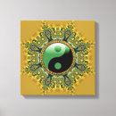 Pesquisar por yin yang da arte impressão de canvas Mandala