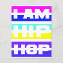 Pesquisar por hip hop cartoes postais Colorido
