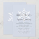 Pesquisar por snowflakes bridal shower convites Azul