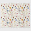 Pesquisar por flores delicadas papel de presente Elegante